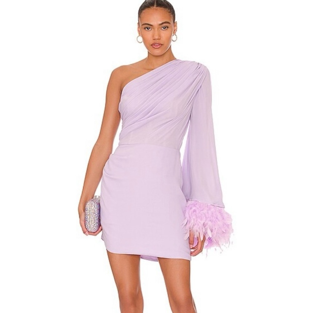 Bronx and Banco Women’s Fire Mini Dress in Lilac
